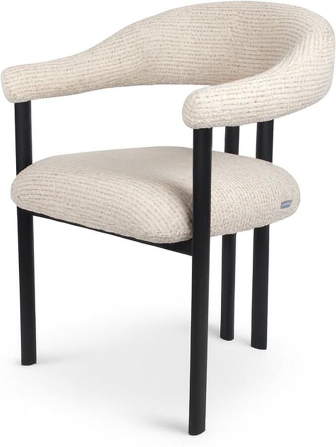Milton & Oldbrook Eetkamerstoel Basel Beige