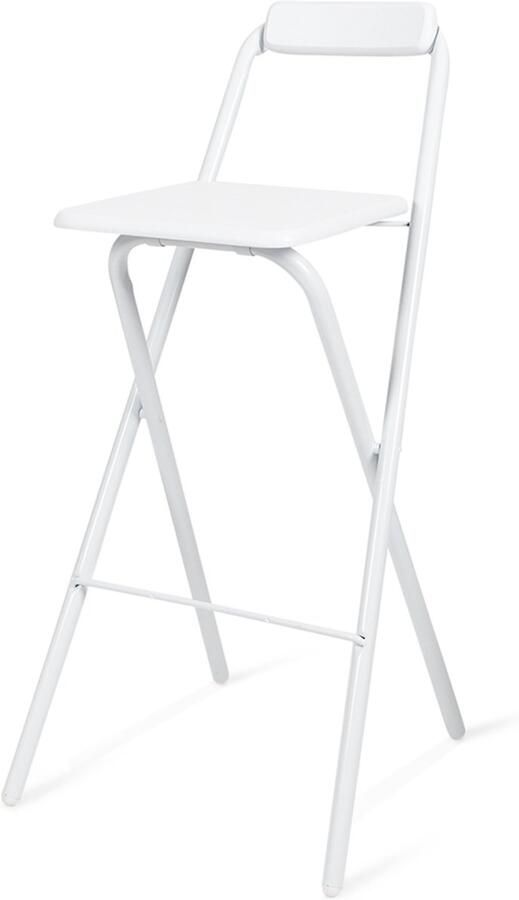 Milton & Oldbrook Inklapbare Barkruk Belfast Wit