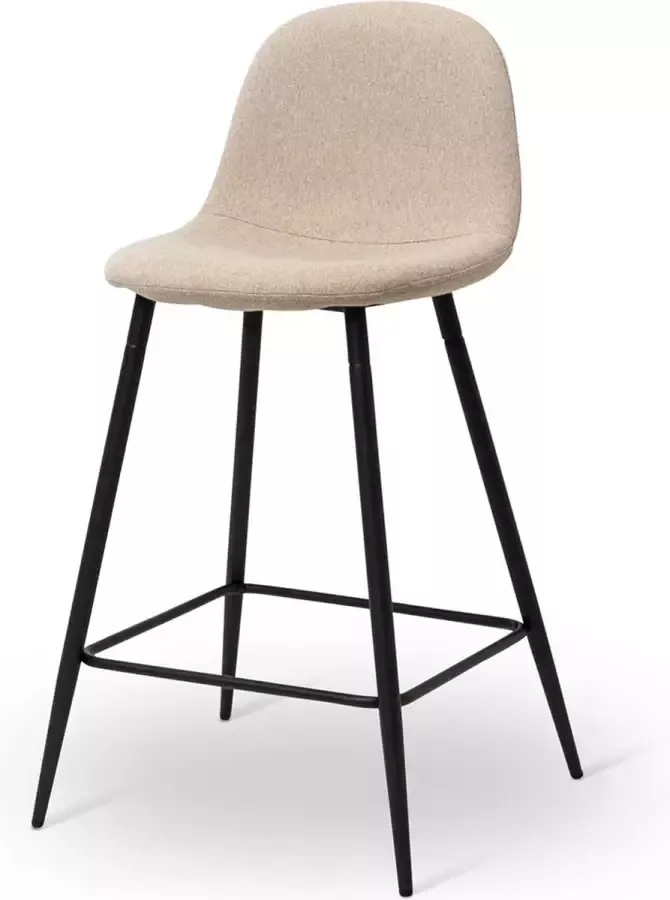 Milton & Oldbrook Lage Barkruk Milan Beige