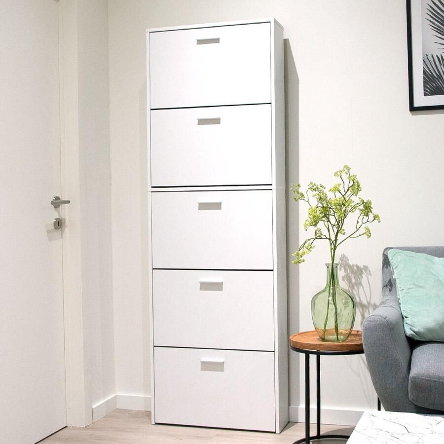 Milton & Oldbrook Schoenenkast Piran Wit