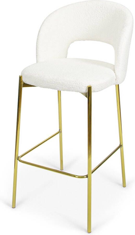 Milton & Oldbrook Teddy Barkruk Monaco Wit