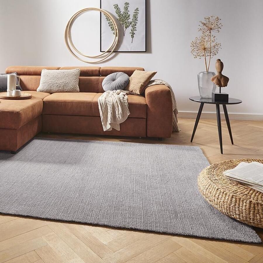 HANSE Home Vloerkleed Supersoft Kortpolig loper modern effen woonkamer slaapkamer