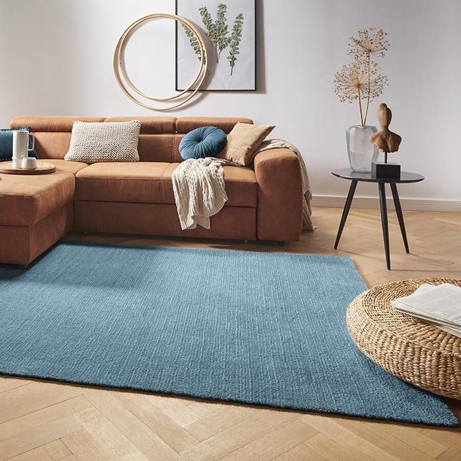 HANSE Home Vloerkleed Supersoft Kortpolig loper modern effen woonkamer slaapkamer - Foto 1