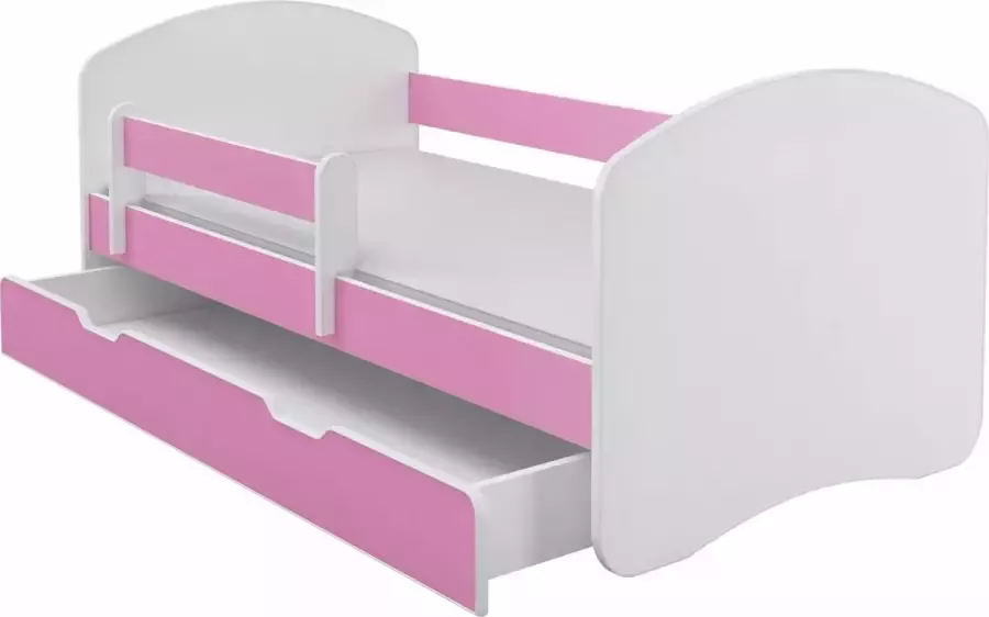 Mio Amore Kinderbed Klassiek roze 160x80 incl. matras incl. bedlade - Foto 2