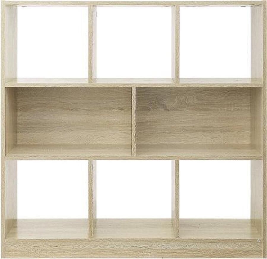 MIRA home Boekenkast – Boekenplank – Modern Spaanplaat – Eiken 97.5x30x100