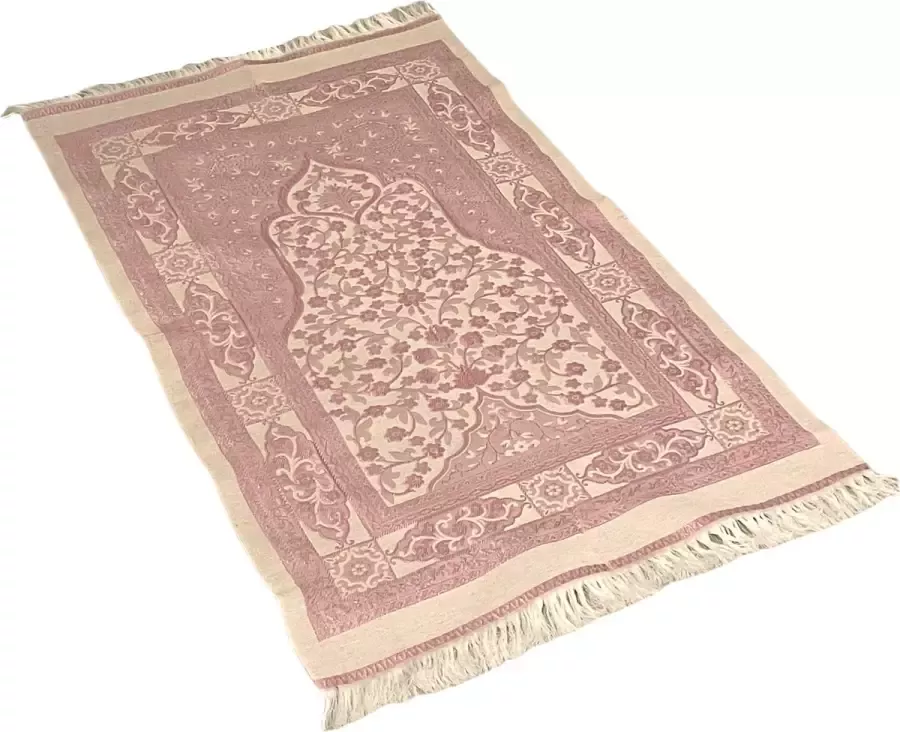 Mirac Gebedskleed Tafta met motief lila