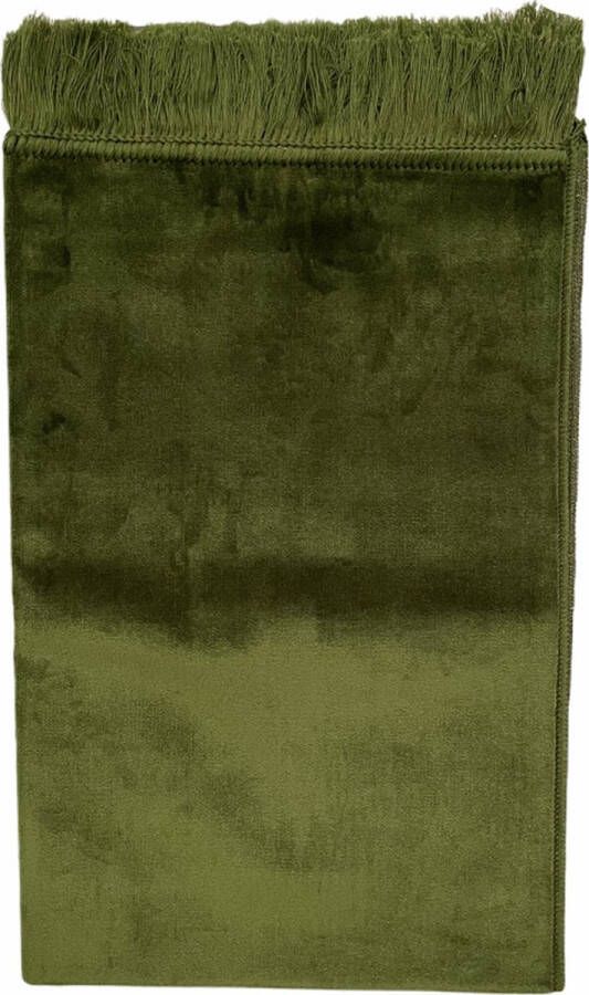 Mirac Gebedskleed Velure Groen