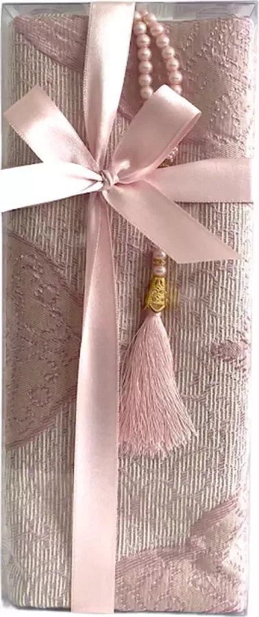 Mirac Geschenkset Roze met gebedskleed en Parel Tesbih