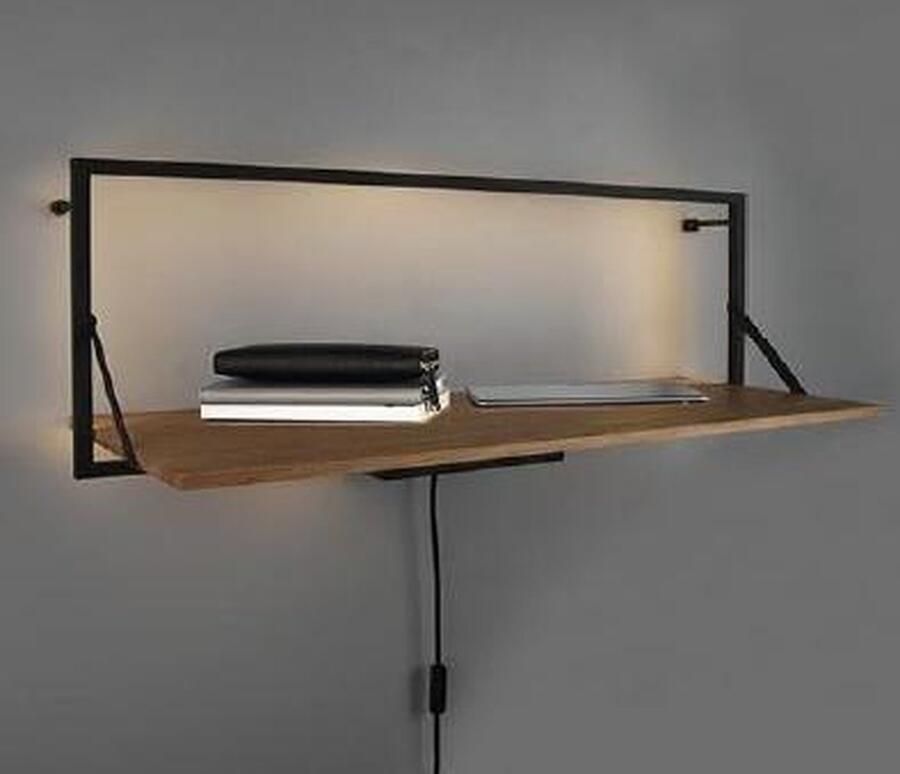 MIRRORS AND MORE Decoratief wandrek Leonie met geïntegreerde led-achtergrondverlichting - Foto 2