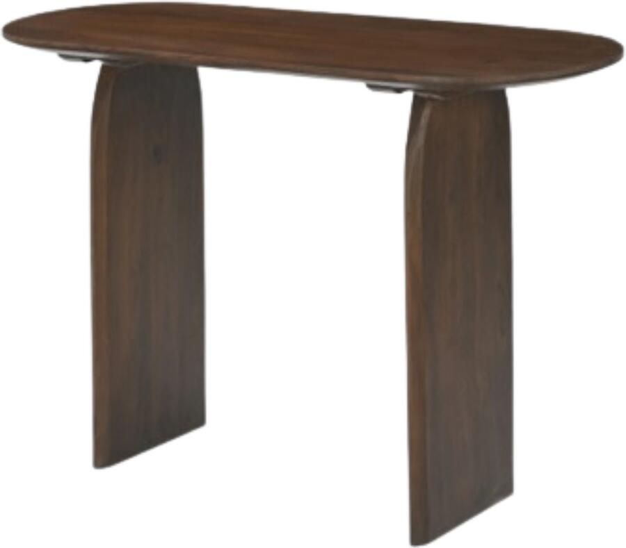 MISOU Sidetable Kaptafel 110x45x77cm Wandtafel Makeuptafel Consoletafel Haltafel Acacia Hout ZORA