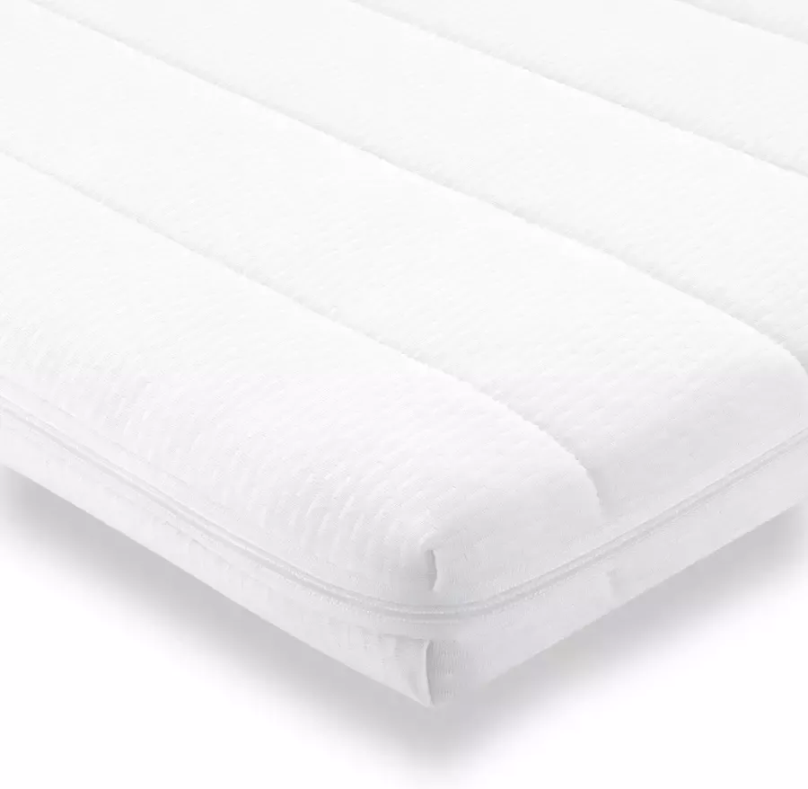 Mister Sandman koudschuim baby matras 60x120 cm Medium stevig ligcomfort Matras voor en ledikant 60x120 Wasbare hoes Foam matras babybed Hoogte 5cm