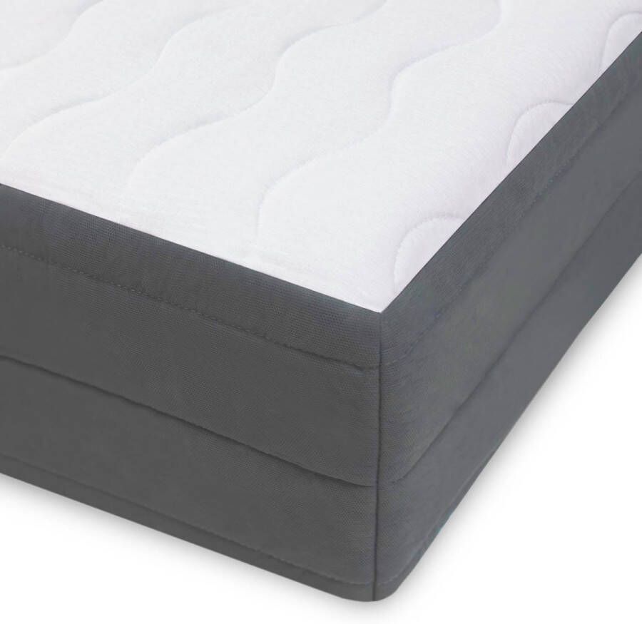 Mister Sandman Koudschuim matras 120x190 cm Gemiddeld Matras 7 zones Ergonomisch Ademende Koudschuim matras 120x190 Matras 120 x 190 cm eenpersoons Hoogte 17 cm Matrassen 120 x 190 cm