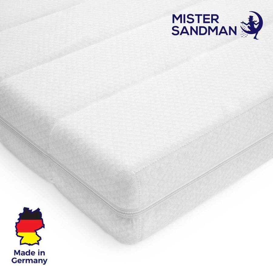 Mister Sandman Koudschuim Microvezel Tijk 5 cm Hoog Topdekmatras 140x200