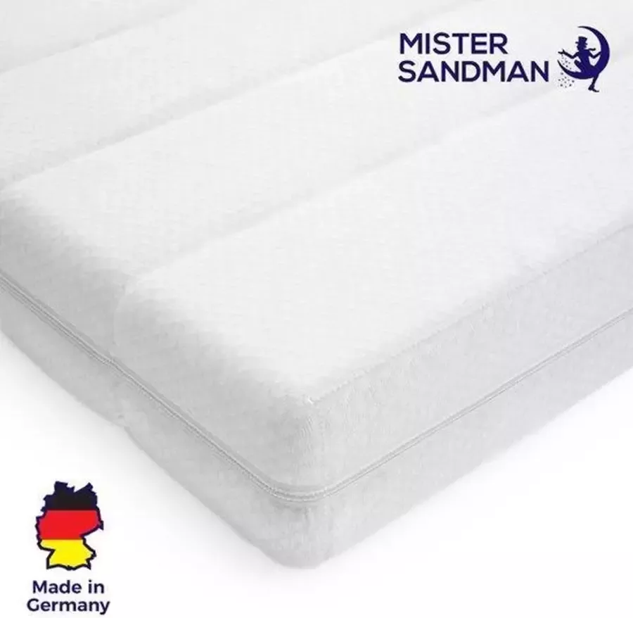 Mister Sandman Koudschuim Premium Tijk 5 cm Hoog Topdekmatras 90x190