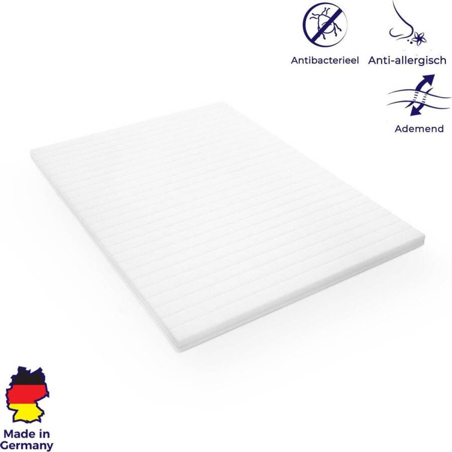 Mister Sandman Koudschuim Topdekmatras 140x200 – Microvezel Tijk – 5 cm Hoog