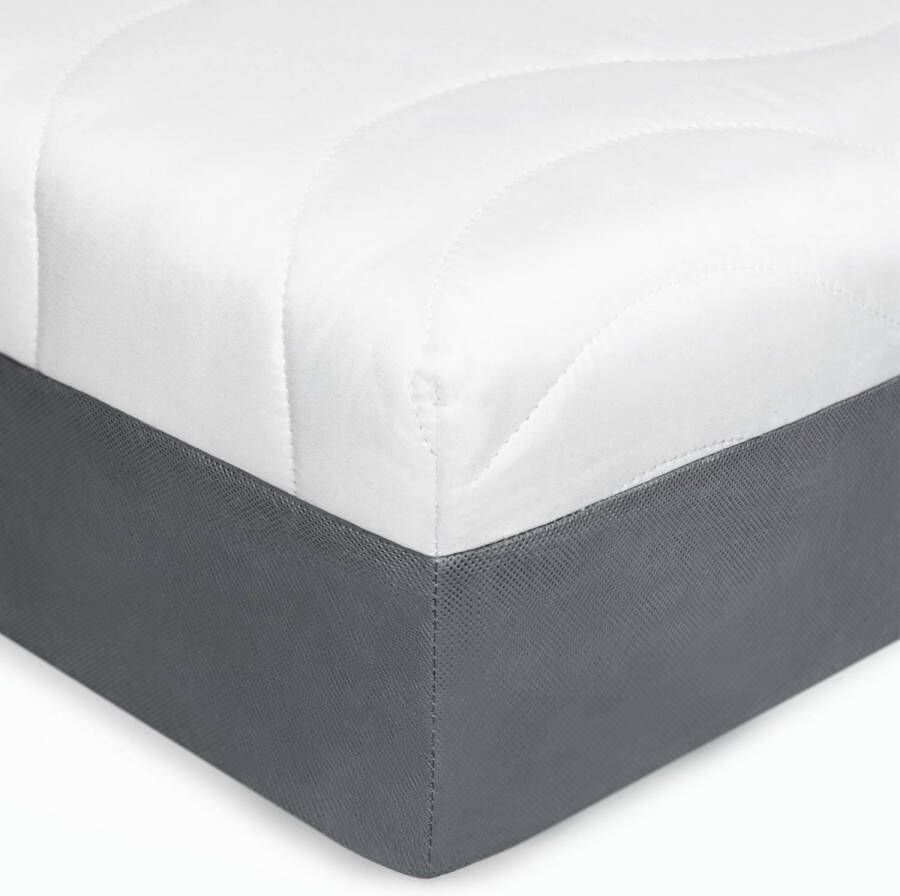 Mister Sandman Matras 140 x 190 cm 7 Zones Koudschuim Matras 140x190 Hoogte 13cm Matras 140x190 cm eenpersoons Anti-allergische wasbare hoes met rits Matrassen 140 x 190 Gemiddeld