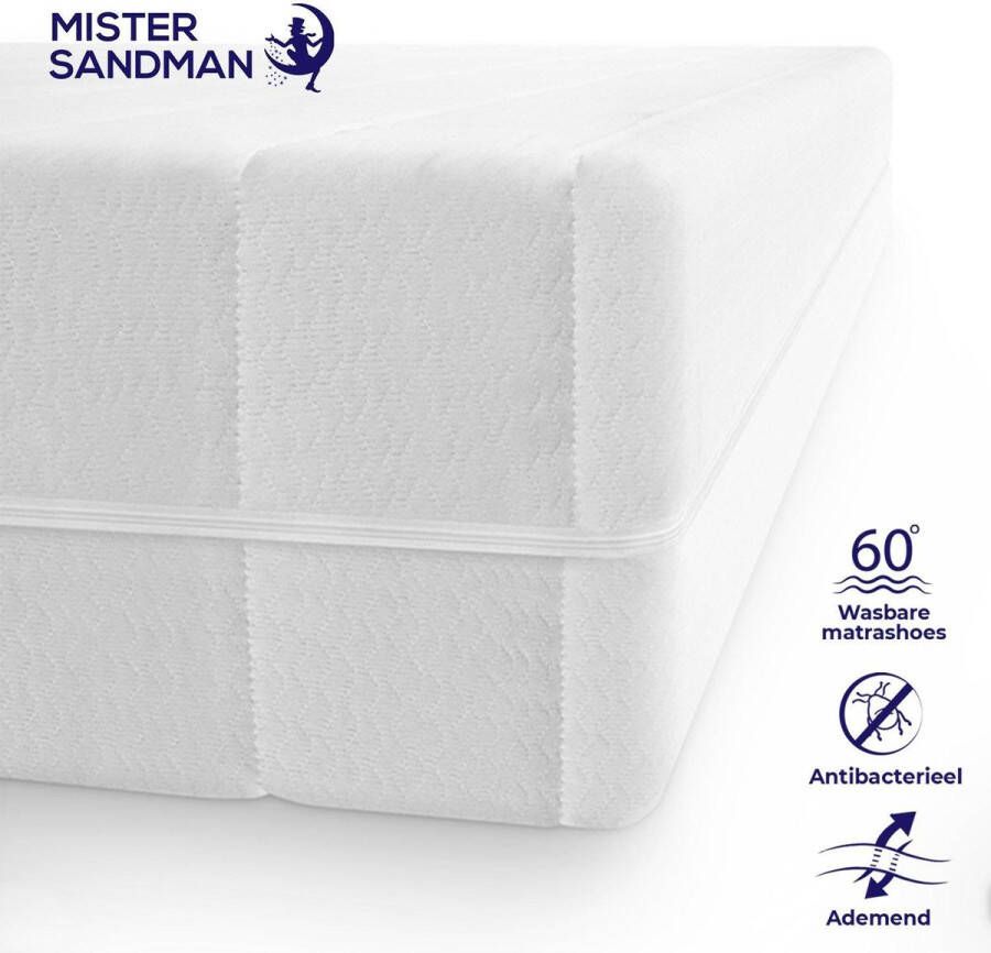 Mister Sandman Matras 140x200 7 zones koudschuim premium tijk 15 cm hard