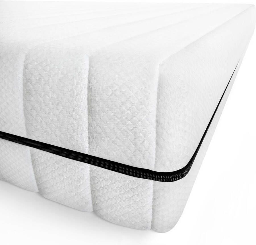 Mister Sandman Matras 180 x 200 cm Hoogte ca. 15 cm Ergonomische matras Koudschuimmatras met 7 zones Matras 180x200 tweepersoons Admende matrassen Matras gemiddeld - Foto 2