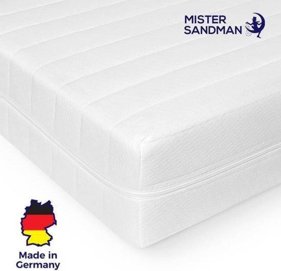 Mister Sandman Matras 180x200 7 zones koudschuim premium tijk 15 cm hoog medium & hard