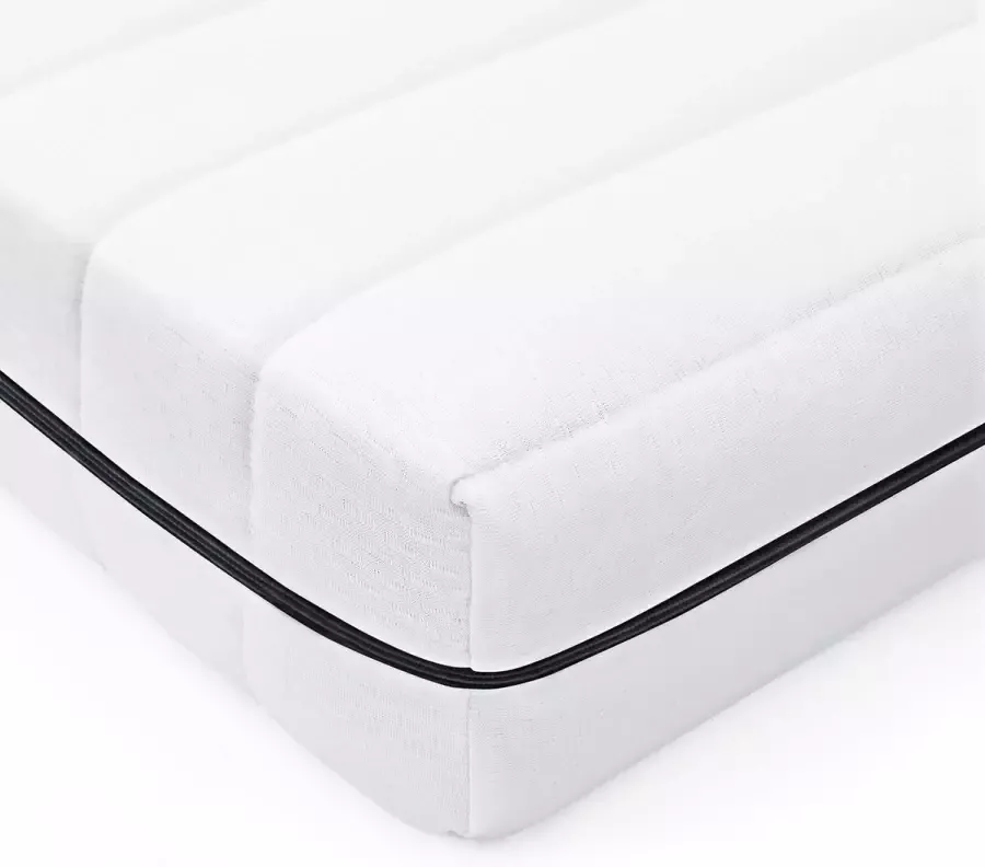 Mister Sandman Matras 60x120 7 zones koudschuim premium plus tijk 5 cm hoog Gemiddeld