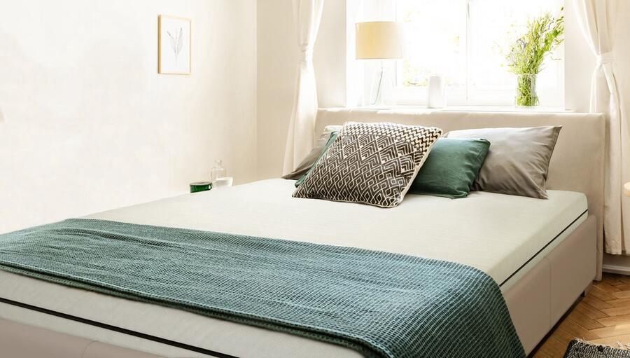 Mister Sandman Matras 140 x 190 cm Hoogte ca. 21 cm Pocketvering matras 140x190 Matrassen ergonomisch Pocketveer matras met koudschuim Matras tweepersoons Matras Stevig