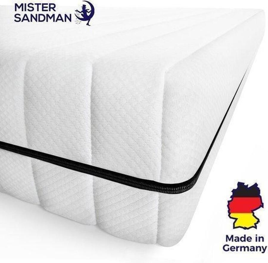 Mister Sandman Matras 140x200 7 zones koudschuim premium plus tijk 15 cm hard