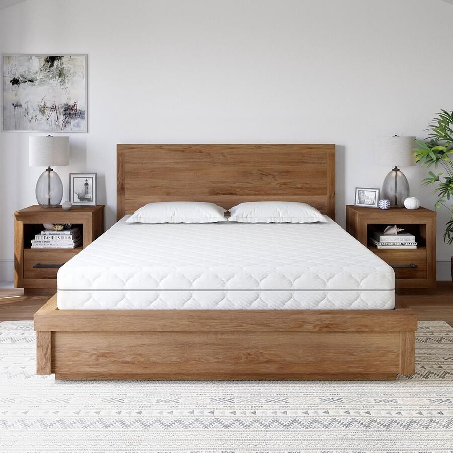 Mister Sandman Matras 140 x 190 cm Hoogte 21cm Pocketvering matras 140x190 met 7 zones Ergonomisch Stevig of medium stevig Matras 140x190 Tweepersoons Ademende Matrassen 140 x 190 Koudschuim matras geveerd