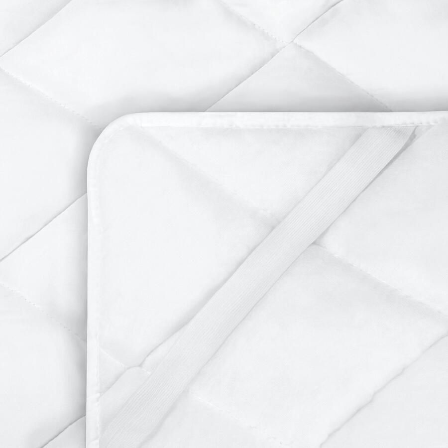 Mister Sandman Oplegmatras topper 90x200 Eenpersoons matras topper Soft topmatras 90x200 cm Topcomfort en matrasbescherming