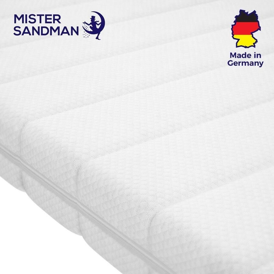 Mister Sandman Topdekmatras 80x190 koudschuim premium tijk 5 cm hoog - Foto 2