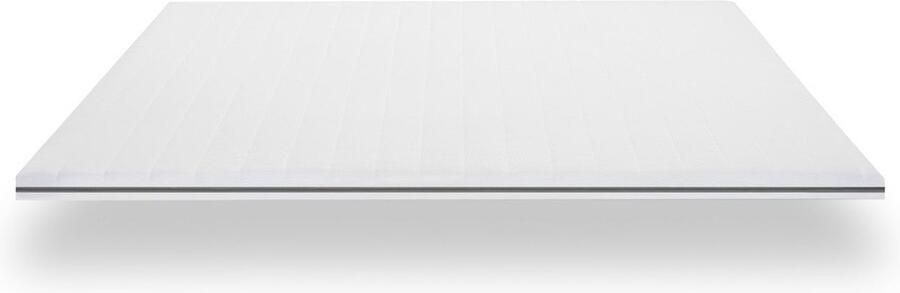 Mister Sandman Topper matras 90x200 cm koudschuim comfort plus tijk topdekmatras 90x200 5 cm hoog Stevig - Foto 2