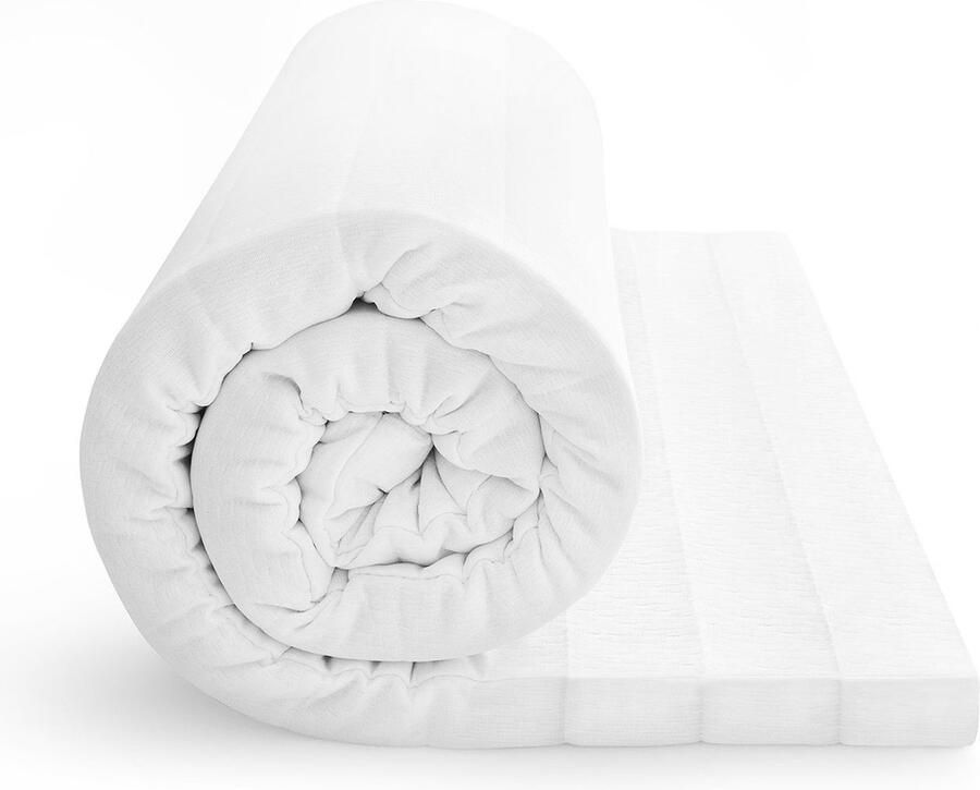 Ada Sleep Topper Organic Cotton 90x200 9cm HR Koudschuim Pure Eco Cotton Topdekmatras Topper Matras