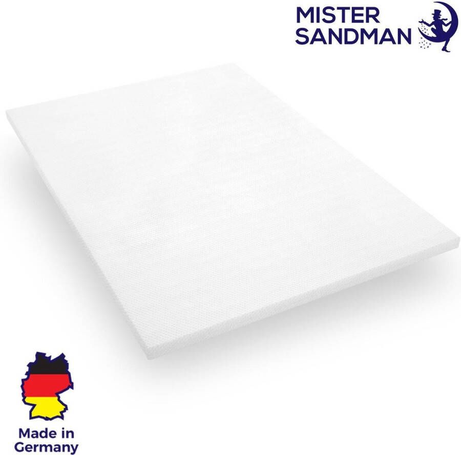 Mister Sandman Topdekmatras 100x190 koudschuim comfort 5 cm hoog