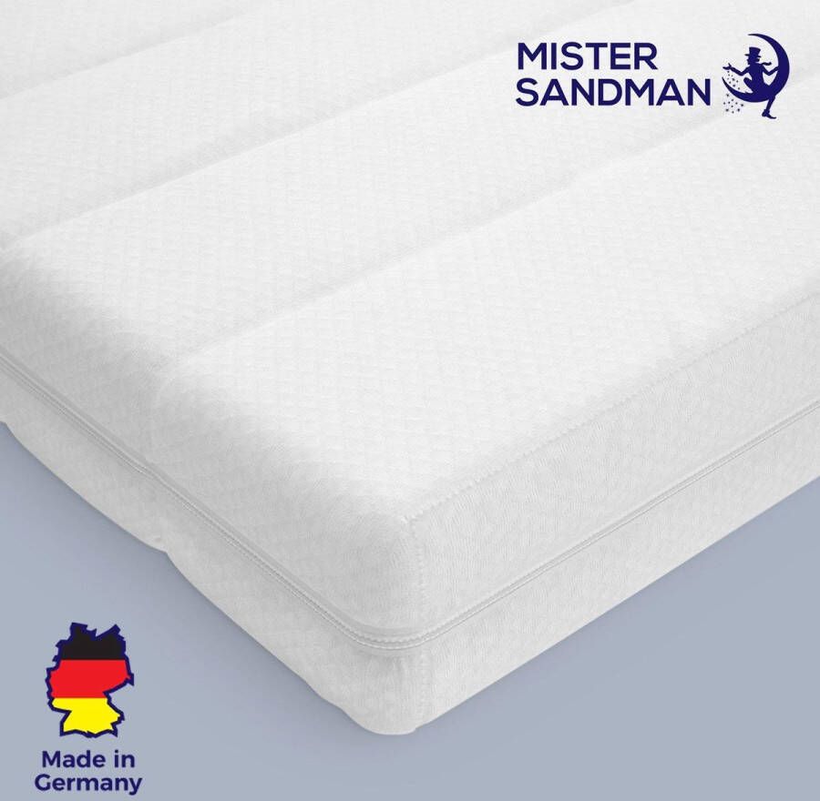 Mister Sandman Topdekmatras 100x190 traagschuim premium tijk 5 cm hoog