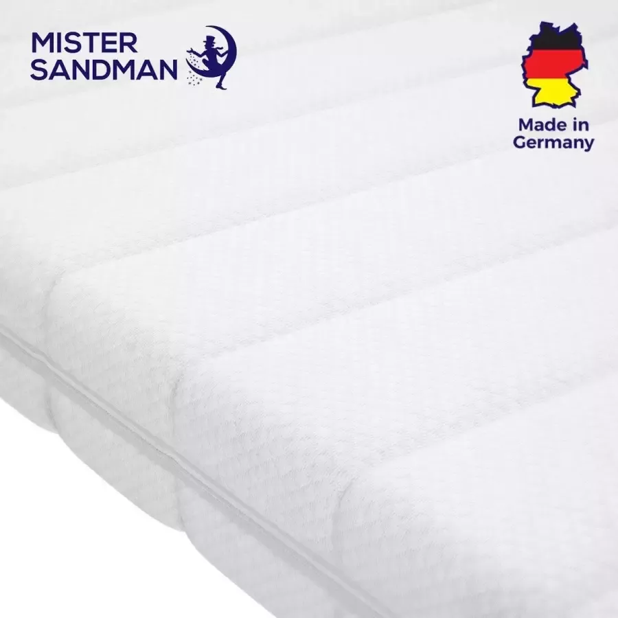 Mister Sandman Topdekmatras 100x200 Koudschuim Premium Tijk 5 cm Hoog