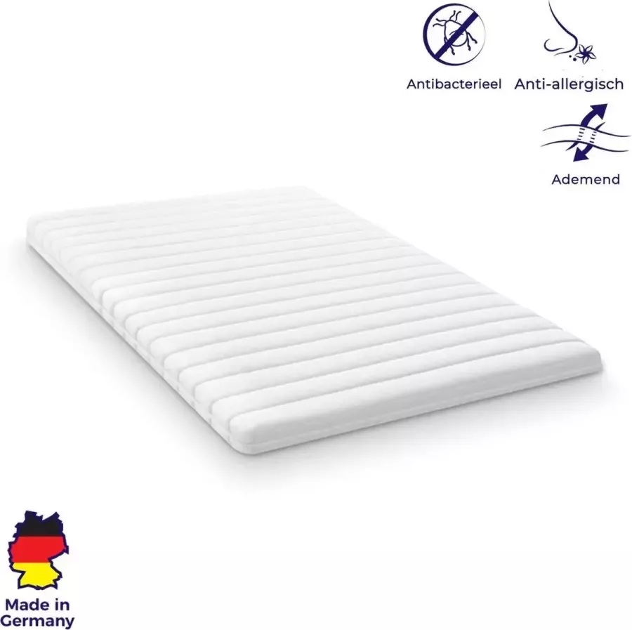 Mister Sandman Topdekmatras 120x200 traagschuim microvezel tijk 5 cm hoog