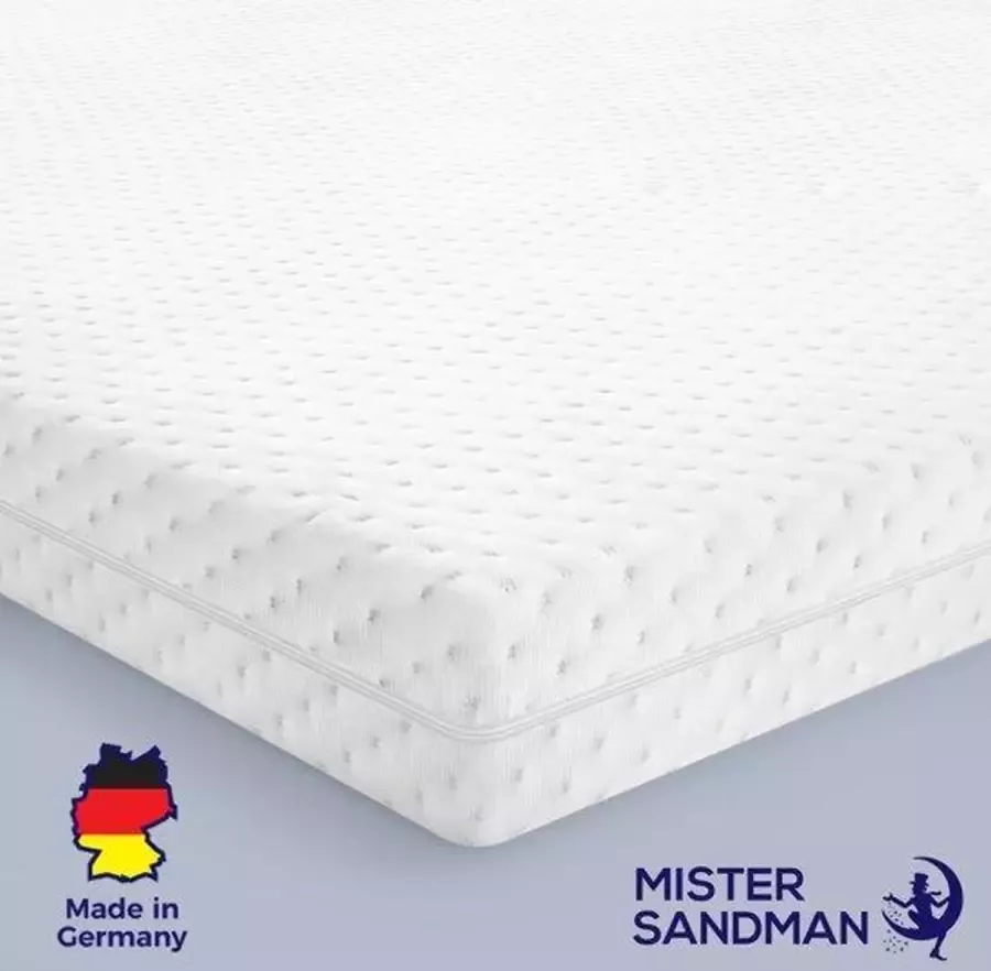 Mister Sandman Topdekmatras 80x200 traagschuim comfort plus tijk 5 cm hoog