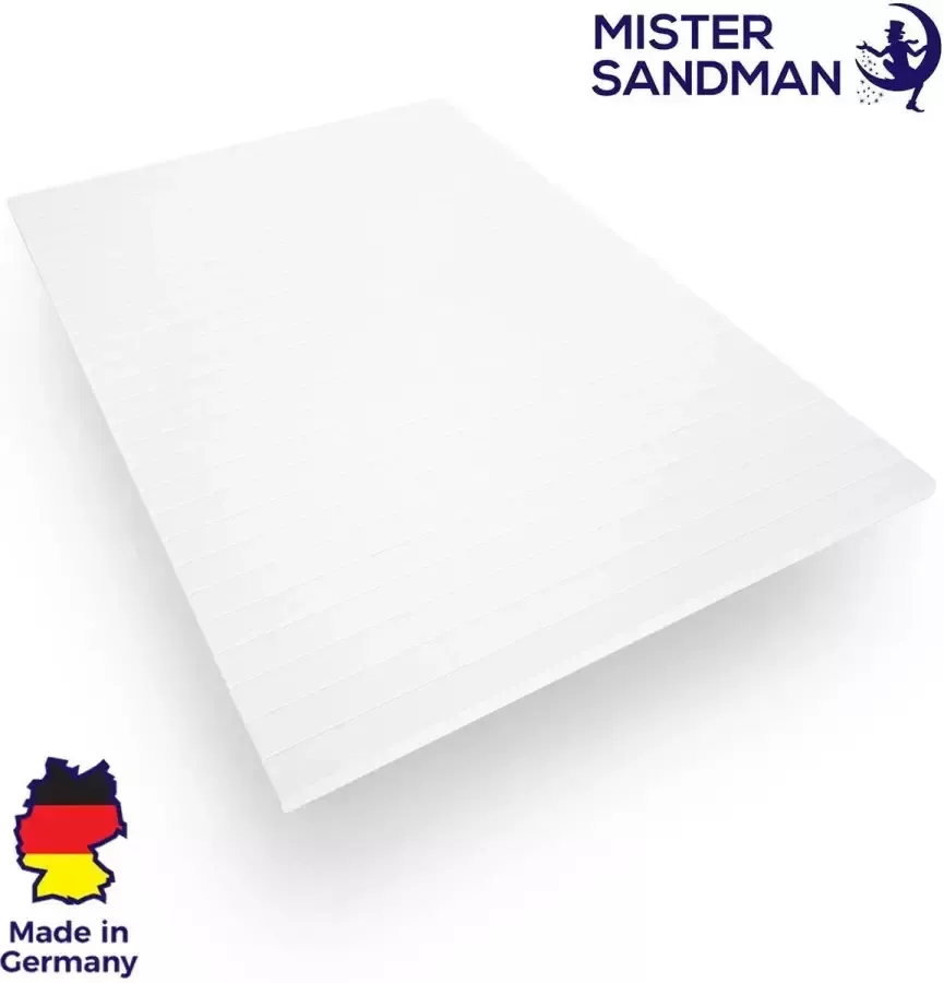 Mister Sandman Topdekmatras 90x190 koudschuim microvezel 5 cm hoog