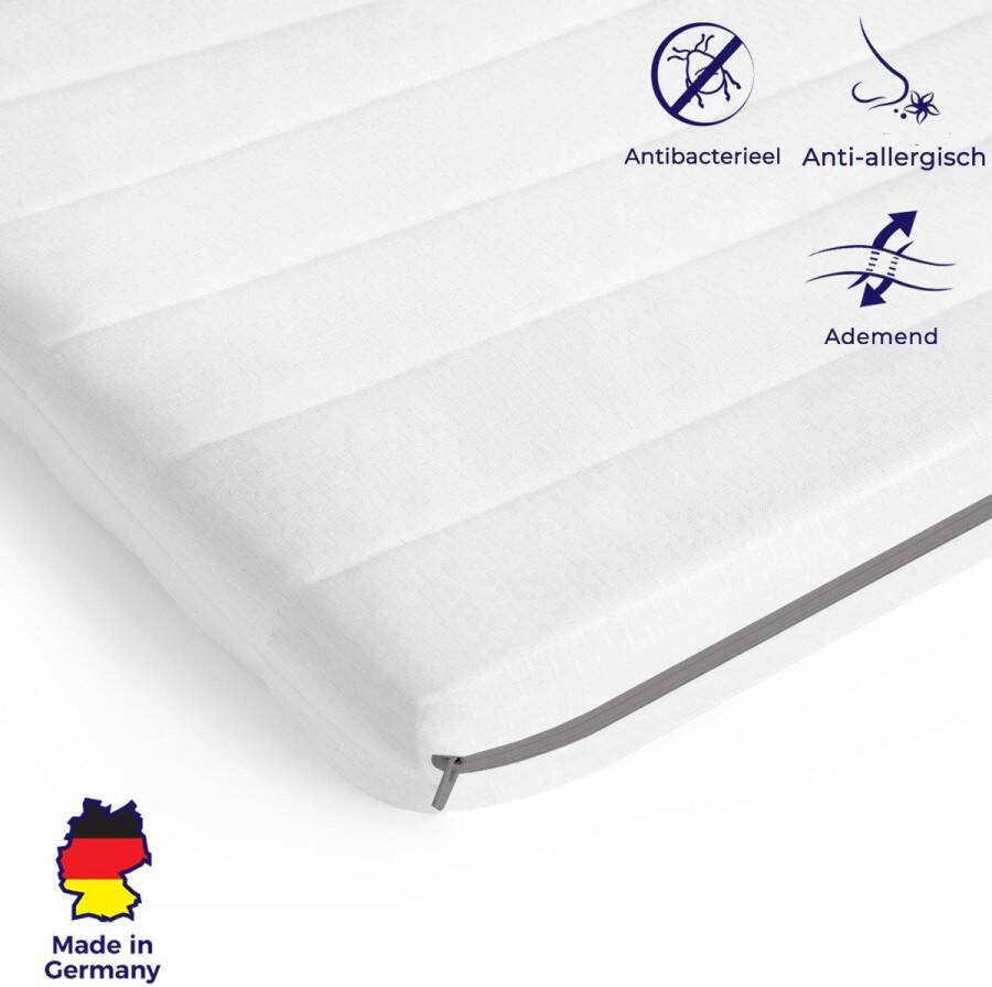 Mister Sandman Topdekmatras 90x200 koudschuim microvezel tijk 5 cm hoog