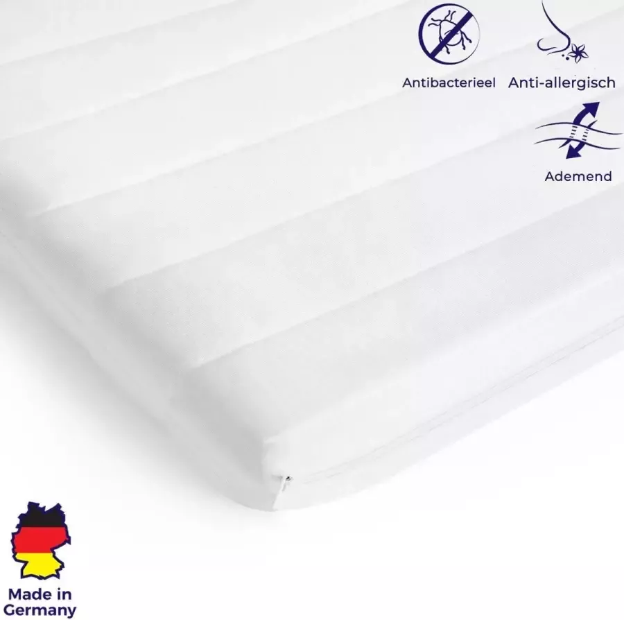 Mister Sandman Topdekmatras 90x200 koudschuim microvezel tijk 5 cm hoog