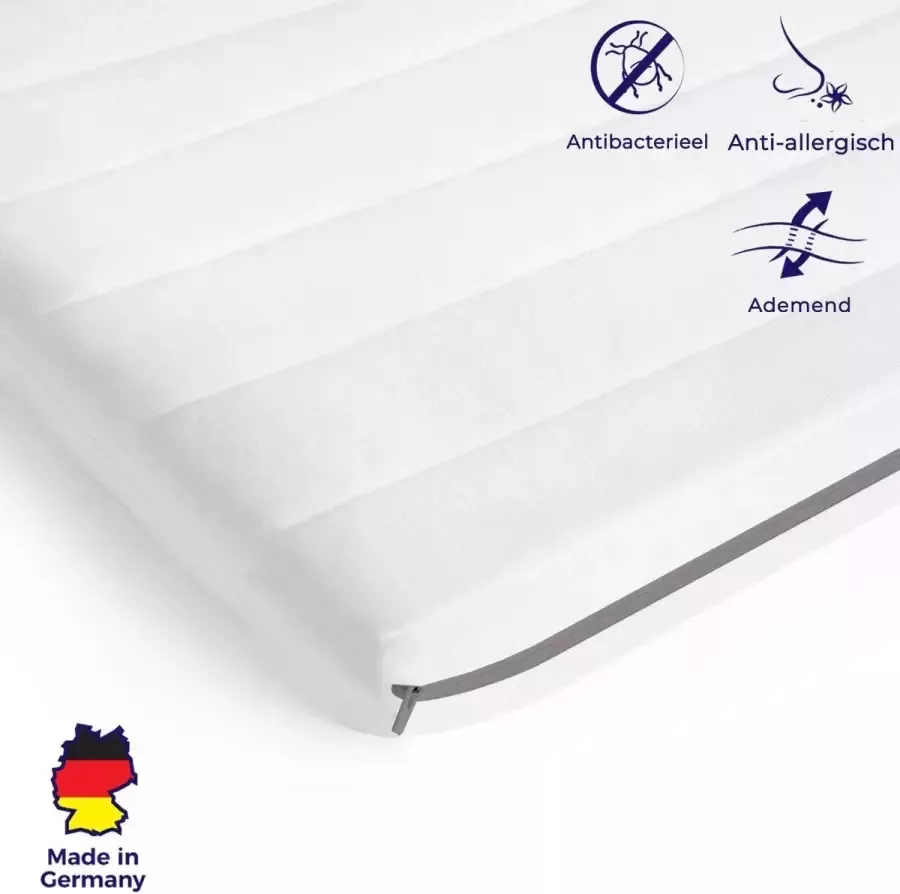Mister Sandman Topdekmatras 90x200 koudschuim microvezel tijk 5 cm hoog