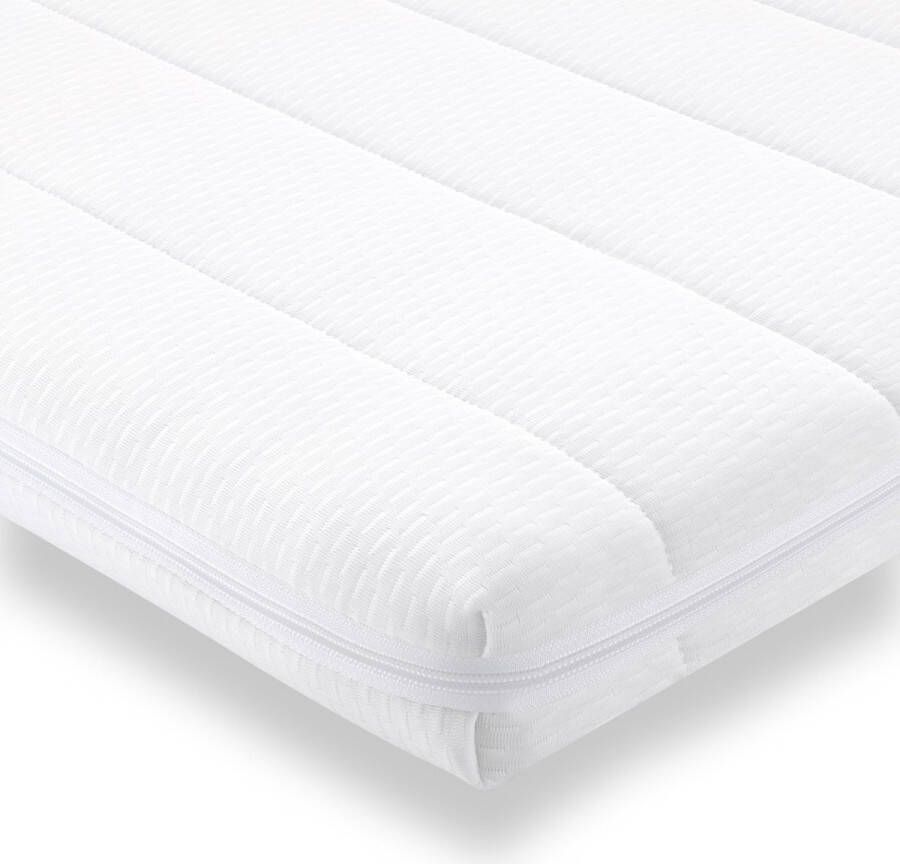 Mister Sandman Topdekmatras 140x200 koudschuim premium tijk matras topper 5 cm hoog Zacht - Foto 2