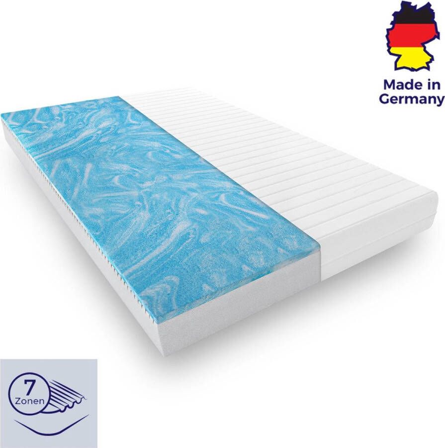 Mister Sandman topper 180x200 premium tijk topdekmatras gel topper matras oplegmatras