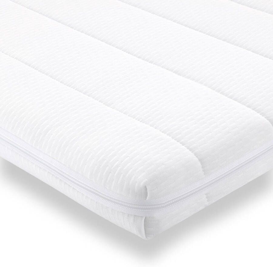 Mister Sandman Topdekmatras 80x200 koudschuim premium tijk matras topper 5 cm hoog Zacht - Foto 4