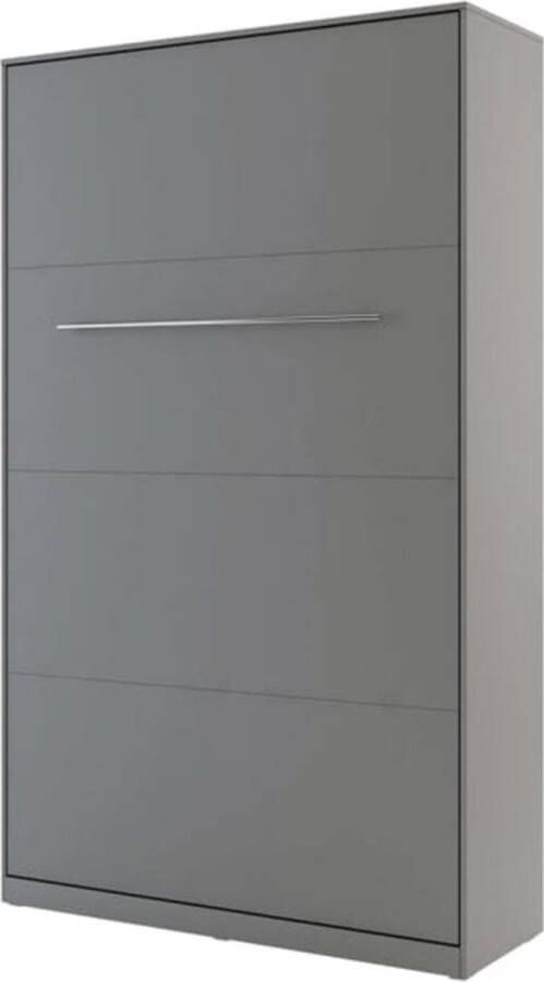 Misterbed Concept Verticaal Opklapbed Breedte 120cm Grijs