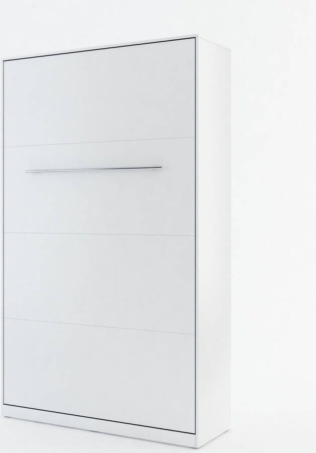 Misterbed Concept Verticaal Opklapbed Breedte 120cm Matwit