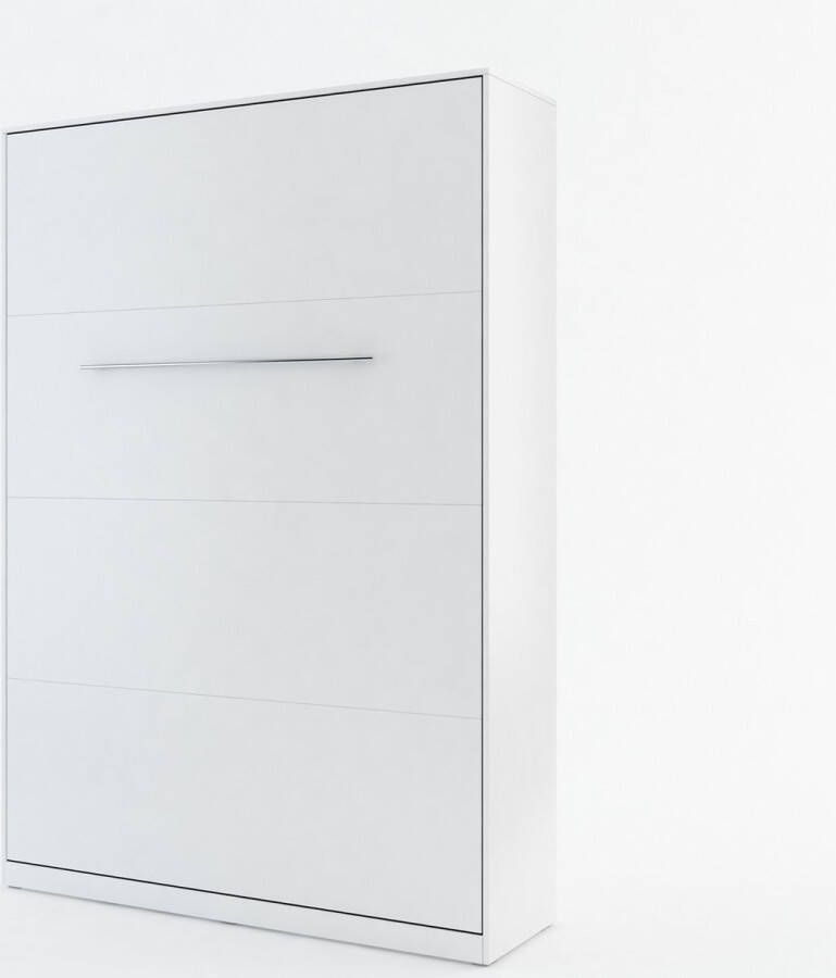 Misterbed Concept Verticaal Opklapbed Breedte 140cm Matwit