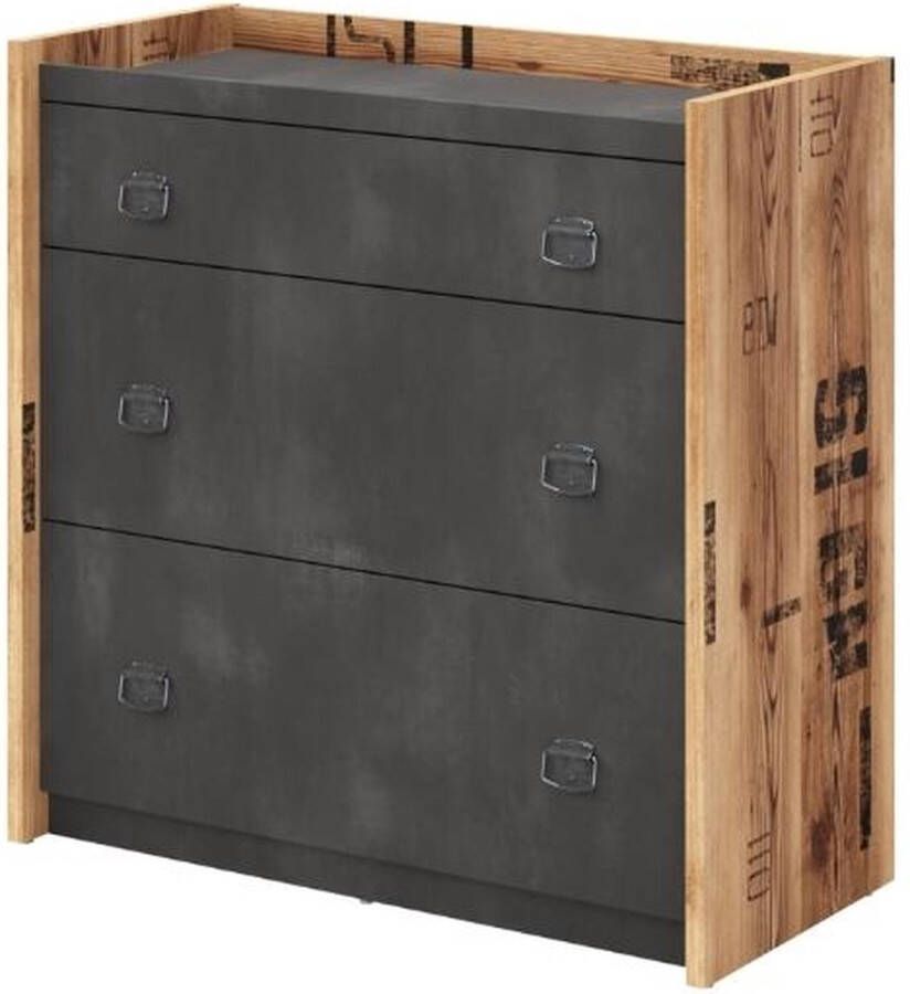 Misterbed Fargo Ladenkast Alpine Sparren Antraciet Betonlook