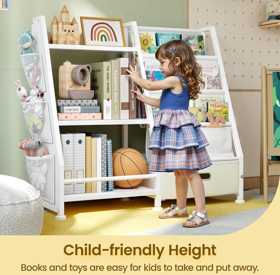 MKSS Boekenrek Kind Boekenkast Kinderkamer Wandrek