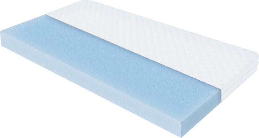 Ml-design Kinderbed huisbed 80x160 cm van grenenhout incl. matras H-10cm houten bed met dak en lattenbodem - Foto 6