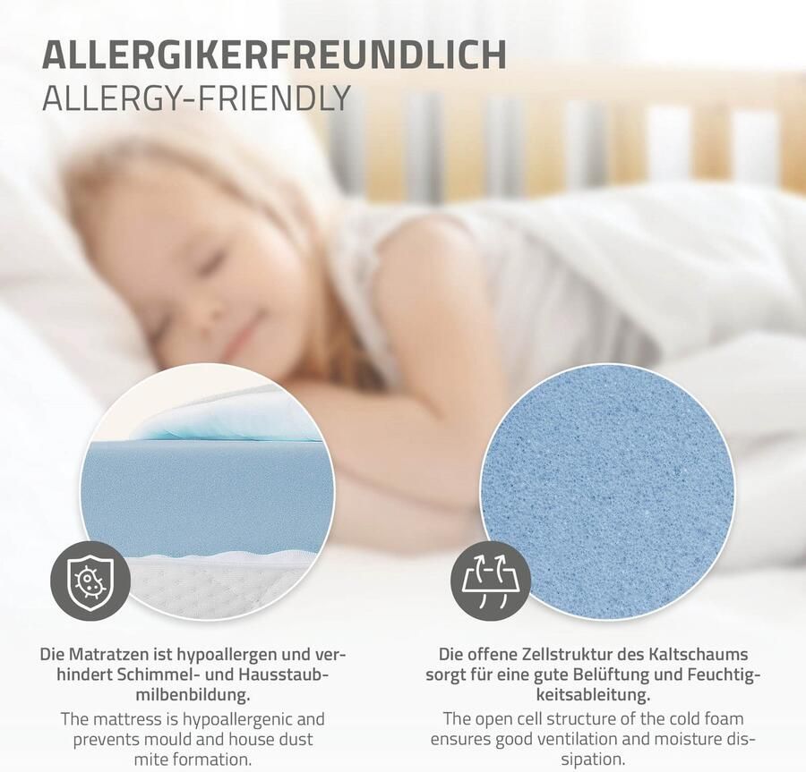 Ml-design kinderbed huis bed 70x140 cm naturel met matras houten bed met 2 laden uitvalbeveiliging en lattenbodem speelbed van grenenhout Montessori bedframe voor kinderen vloerbed bed huis